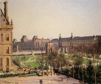 卡米耶 畢沙羅 The Carrousel, Afternoon Sun 卡米耶 畢沙羅 The Carrousel, Afternoon Sun